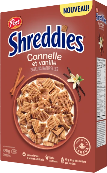 Shreddies Cannelle Vanille 