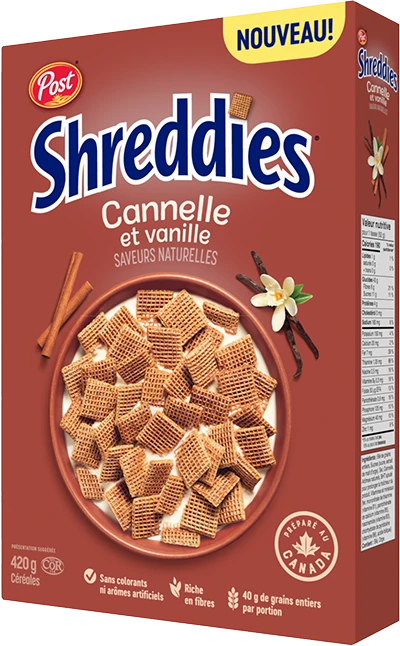 Shreddies Cannelle Vanille